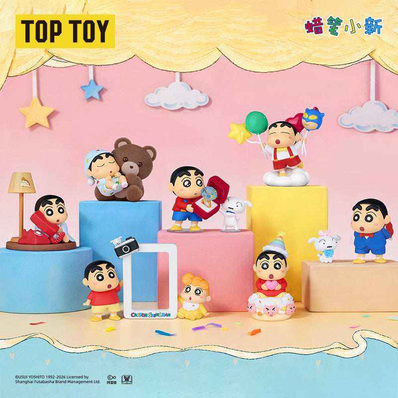 CRAYON SHINCHAN Shape Of Love Series Figures Blind Box