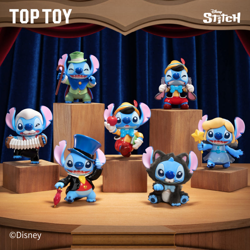 Disney Stitch × Pinocchio Fantasy Theater Series  Figures Blind Box