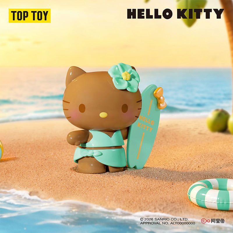 Hello Kitty Summer Beach Series Figures Blind Box