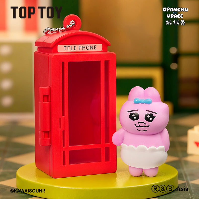 Scatola cieca portachiavi Opanchu Mianmian in miniatura della serie mondiale