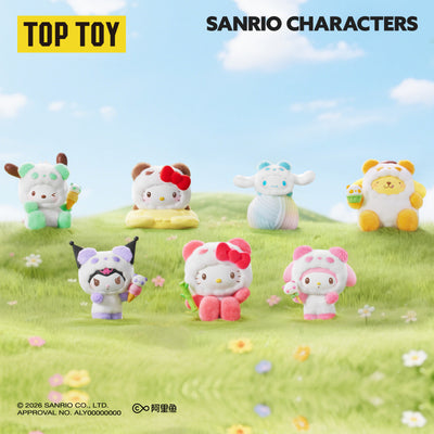 Sanrio characters Colorful Panda Series Figures Blind Box