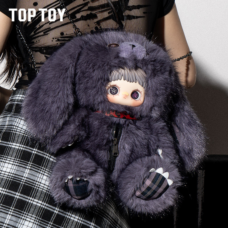 Maymei メイメイ rebel doll レベルドール 400％ 紫 バッグ Maymei Rebel Doll Series 400% Plush Backpack Blind Box – WHOOPEA