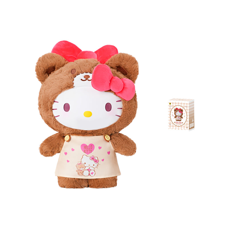 Hello Kitty Peach & Caramel Pajamas Series Plush Gift Figure 15inch