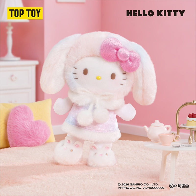 Hello Kitty Lop Ear Bunny Series Plush Pendant Blind Box