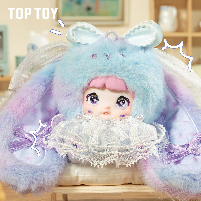 nommi baby sweet heart bunny 黒・紫・白 3点セット Nommi Baby Sweetheart Bunny Plush Blind Boxes – TOPTOY