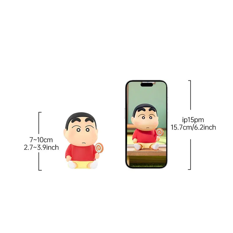 CRAYON SHINCHAN Scatola cieca con figure della serie retrò della vita quotidiana size 1