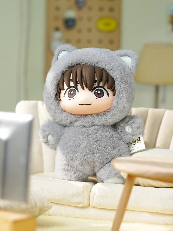 【呪術廻戦】 猫耳ぬいキーリング｜ブラインドボックス 6 個入り（フルセット） オリジナル呪術廻戦 2 猫耳ぬいぐるみシリーズブラインドボックス Eaki