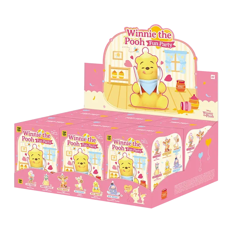 Disney Winnie the Pooh Fun Party Series Figures Blind Box