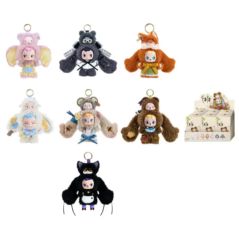 FOFO フォレストガーディアンシリーズ ぬいぐるみキーホルダー