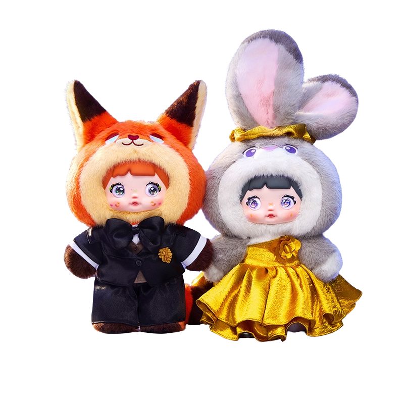 Nommi × Zootopia Best Dance Partners Series 400% Vinyl Plush Set