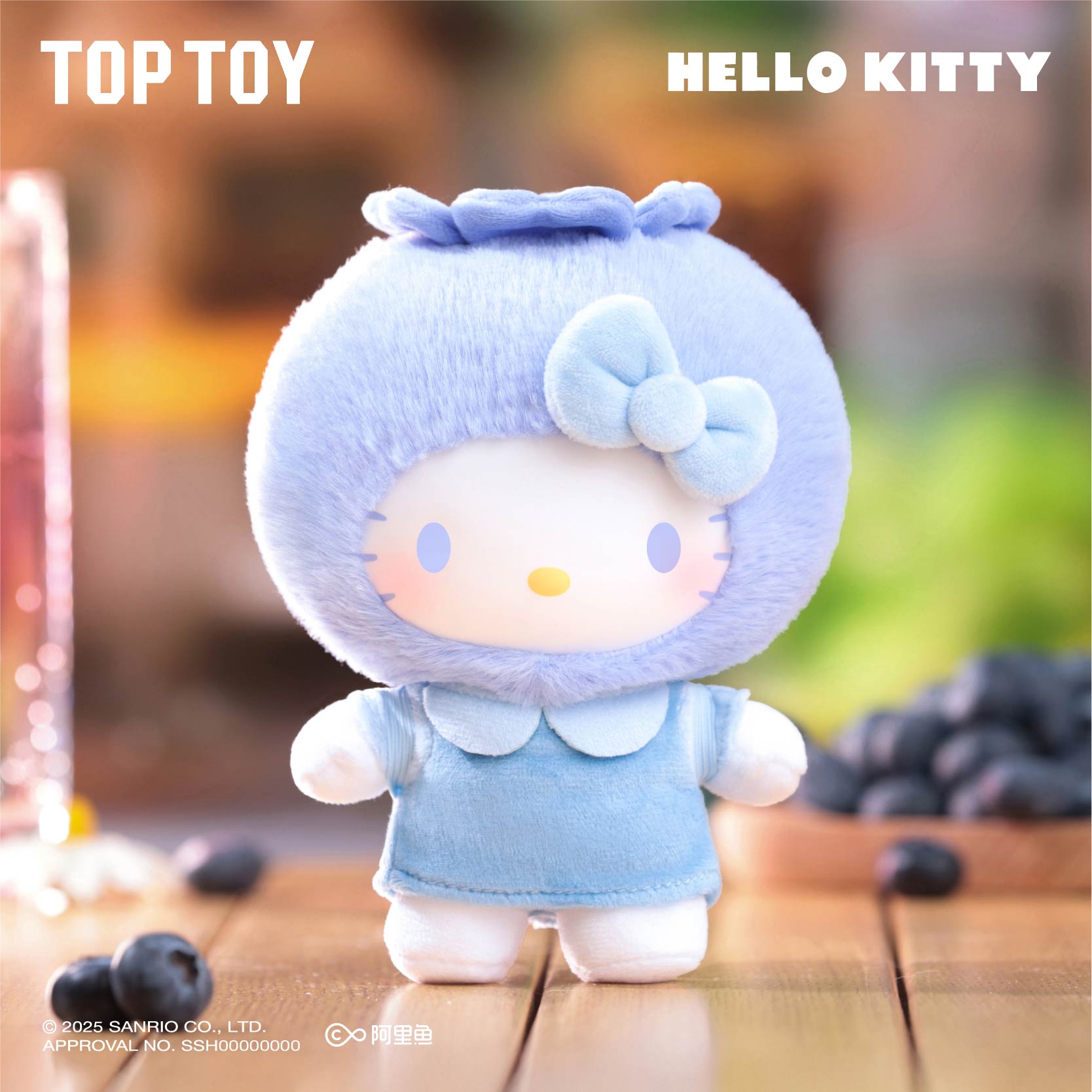 d*2様 たまくまちゃん HELLO KITTY コラボ ストラップ Fruity Paradise Vinyl Plush Keychain Gift Blind Box – TOPTOY