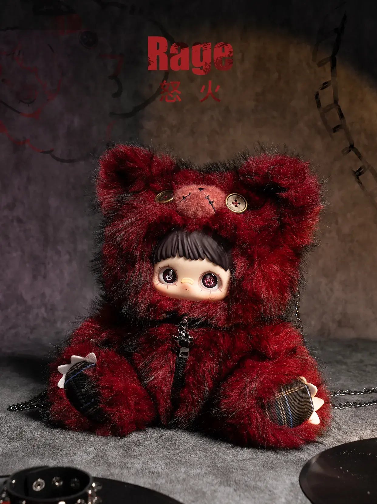 MAYMEI Rebel Dollシリーズ ぬいぐるみリュック ブラインドボックス MAYMEI Rebel Dollシリーズ ぬいぐるみリュック ブラインドボックス