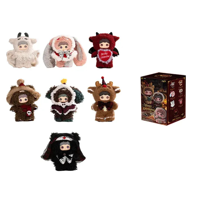 Maymei クリスマス　おまけ付き　セット MayMei Winter Weirdness シリーズ キーホルダー ぬいぐるみ