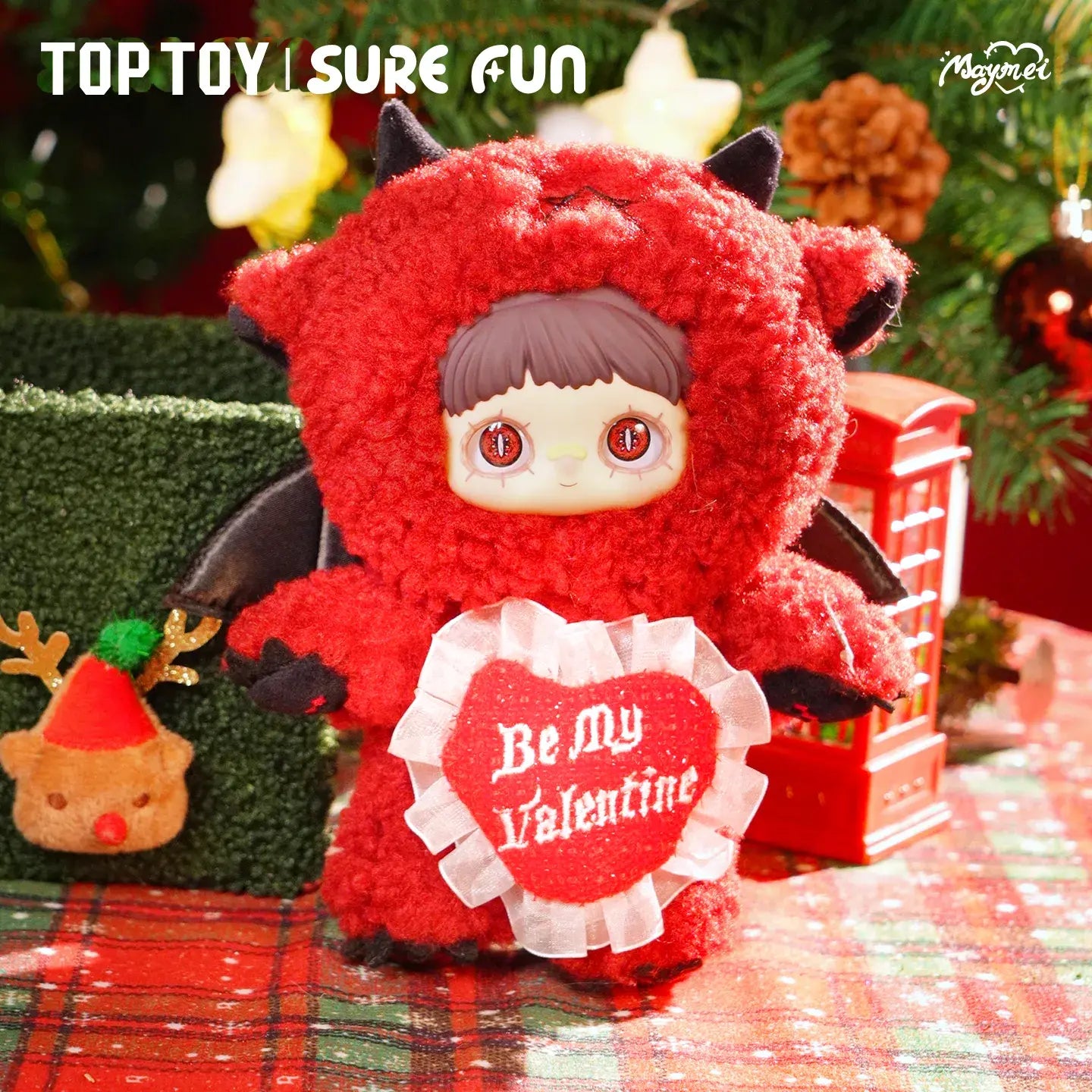 MayMei Winter Weirdness Series Keychain Plush Blind Box