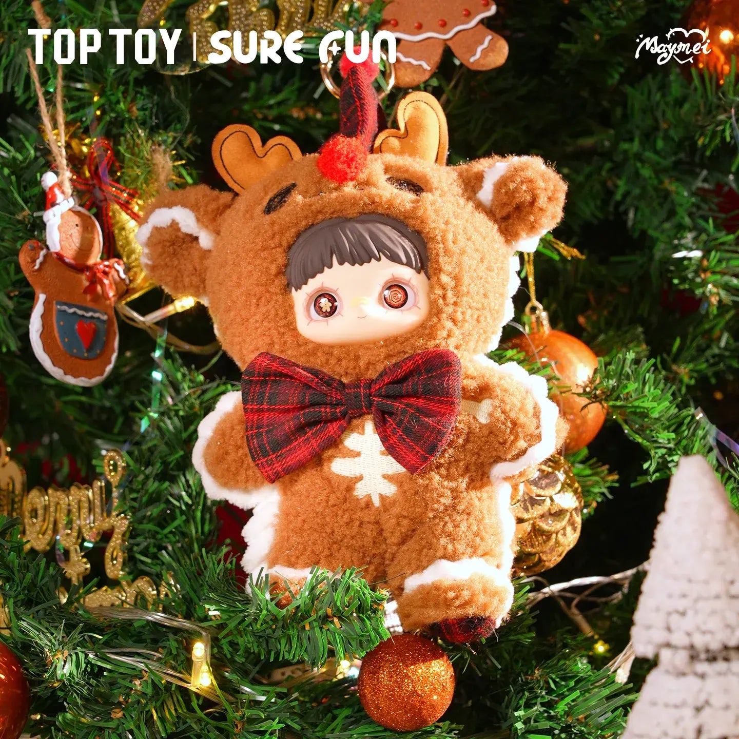 MayMei Winter Weirdness Series Keychain Plush Blind Box