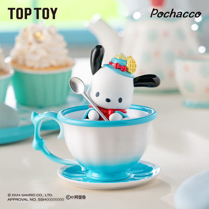 TOPTOY Sanrio Characters Teacup Elf Series Fipures Blind Box-Pochacco