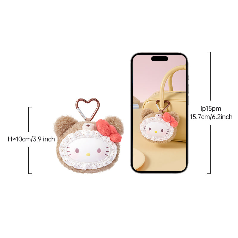 SANRIO 毛絨泰迪熊毛絨鑰匙扣禮品盲盒 size 1