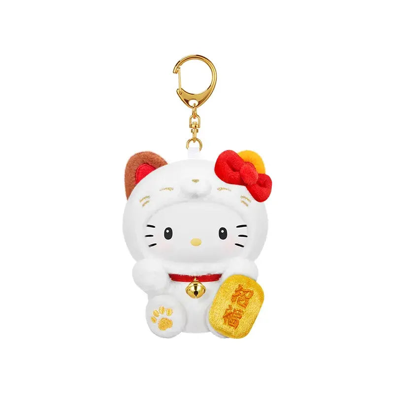 サンリオキャラクターズ 招き猫シリーズ ぬいぐるみキーホルダー サンリオキャラクターズ 招き猫シリーズ ぬいぐるみキーホルダー