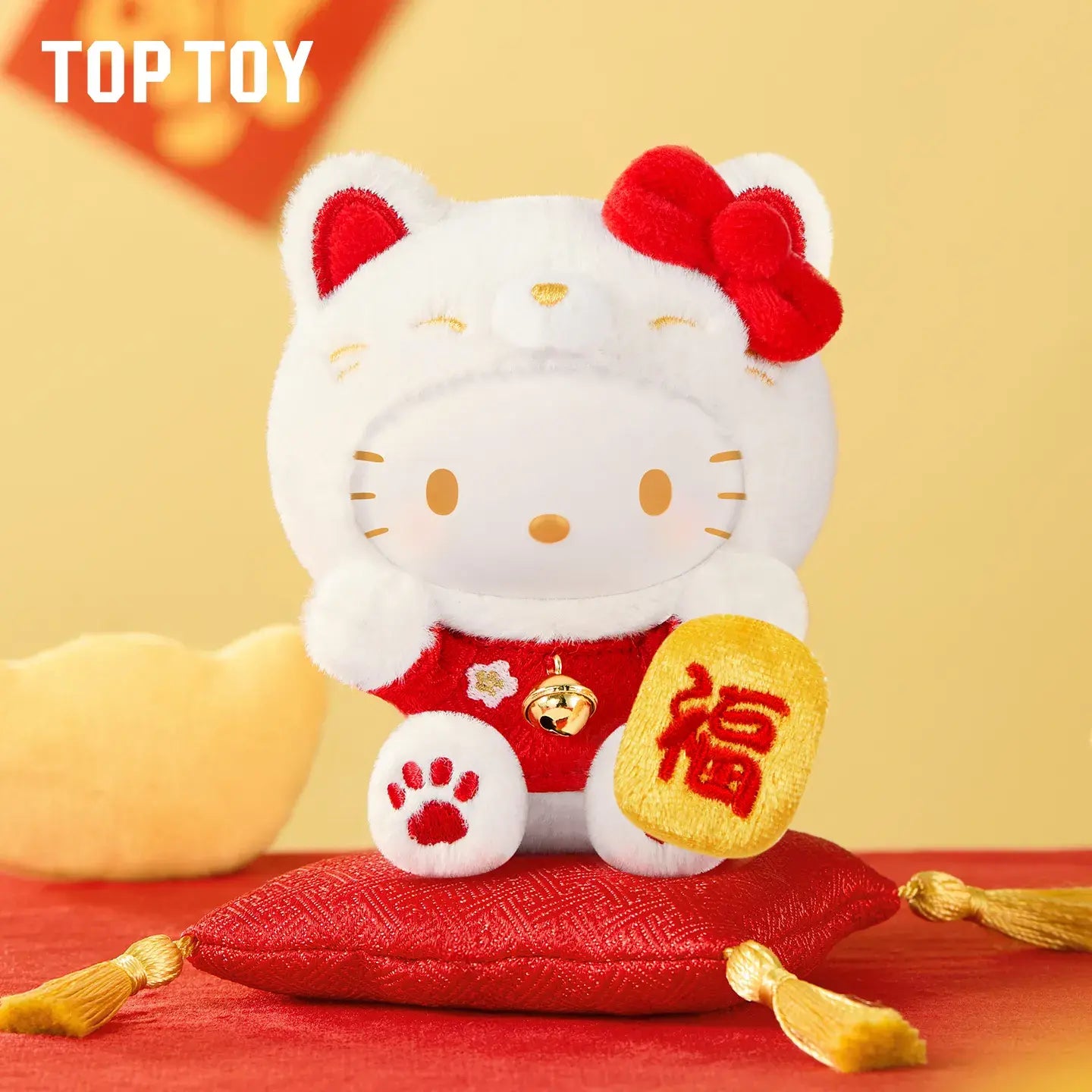 サンリオキャラクターズ 招き猫シリーズ ぬいぐるみキーホルダー サンリオキャラクターズ 招き猫シリーズ ぬいぐるみキーホルダー