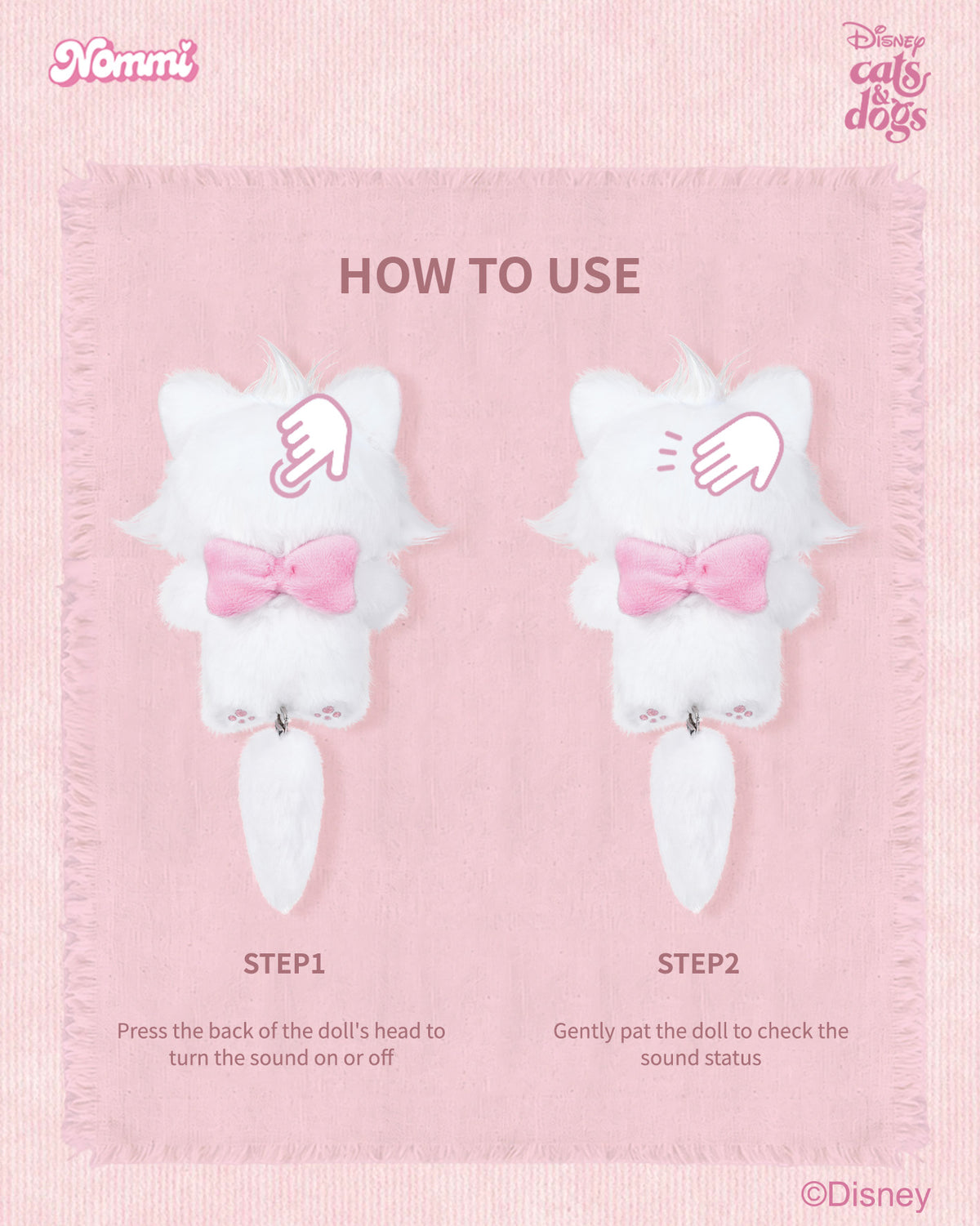 Nommi × Disney Dreamy Cat Tales Series Plush Doll Blind Box