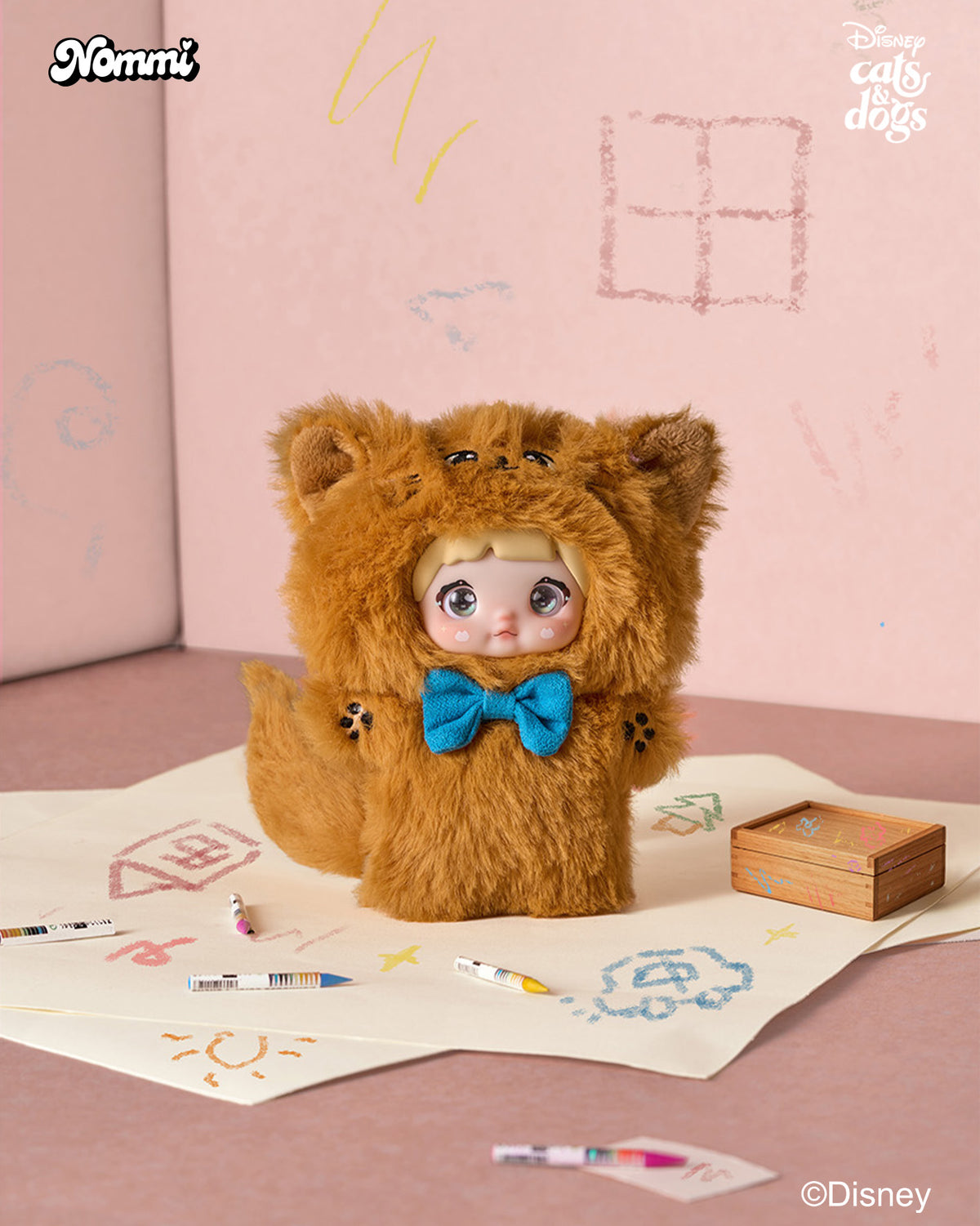 Nommi × Disney Dreamy Cat Tales Series Plush Doll Blind Box