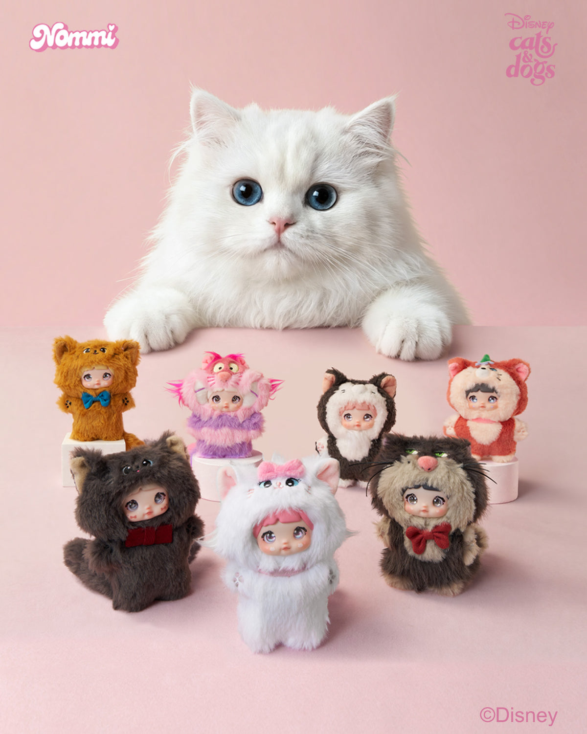 Nommi × Disney Dreamy Cat Tales Series Plush Doll Blind Box