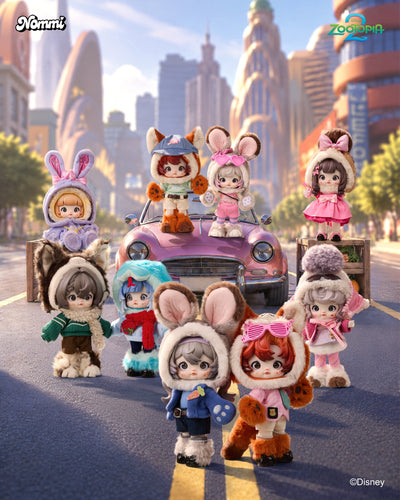 Nommi × Zootopia Metropolis Adventure Series 5-Joint Articulated Doll Blind Box