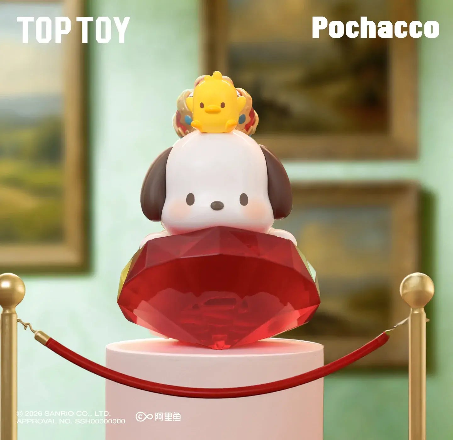 TOPTOY Pochacco Diamond Detective Series Figures Blind Box