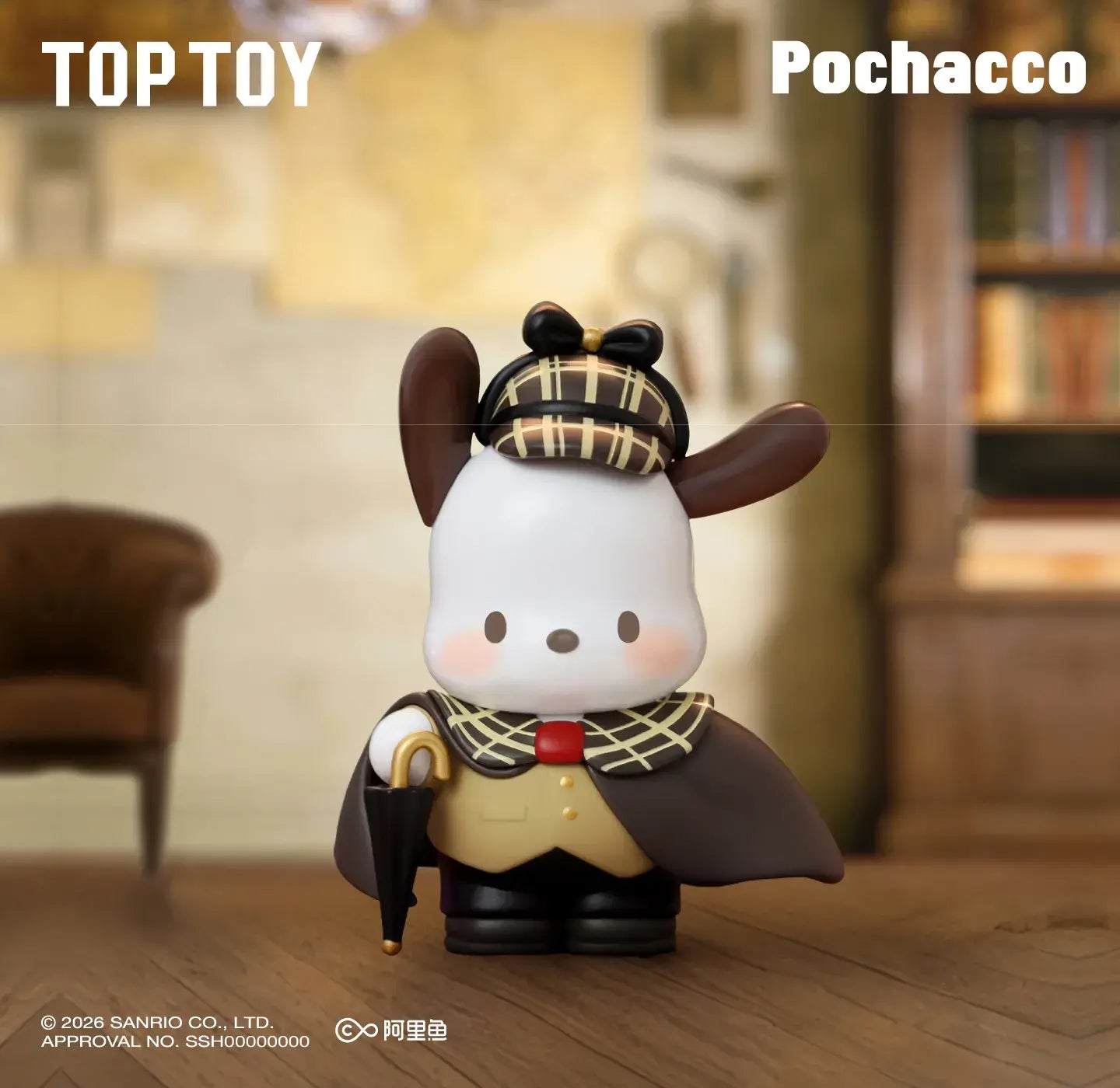 TOPTOY Pochacco Diamond Detective Series Figures Blind Box