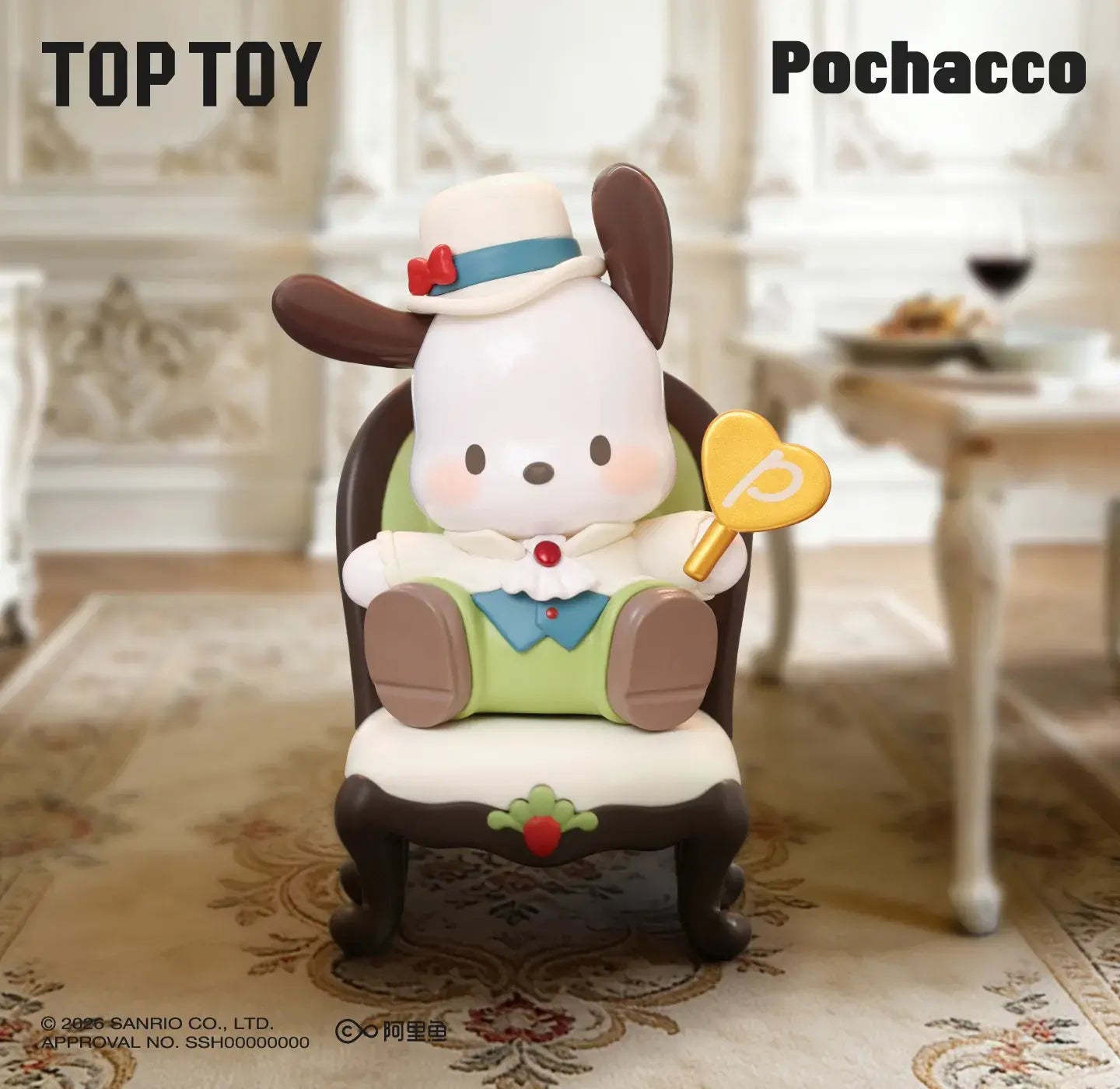 TOPTOY Pochacco Diamond Detective Series Figures Blind Box