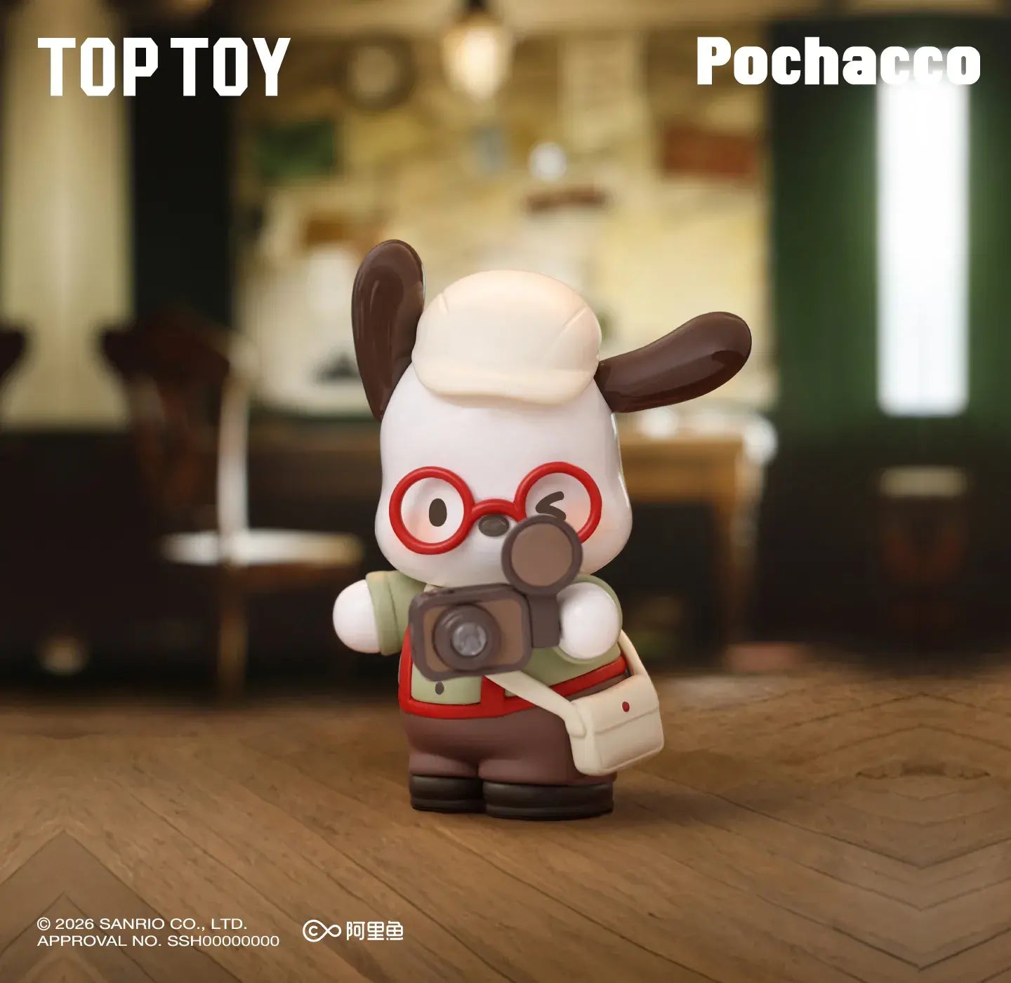 TOPTOY Pochacco Diamond Detective Series Figures Blind Box