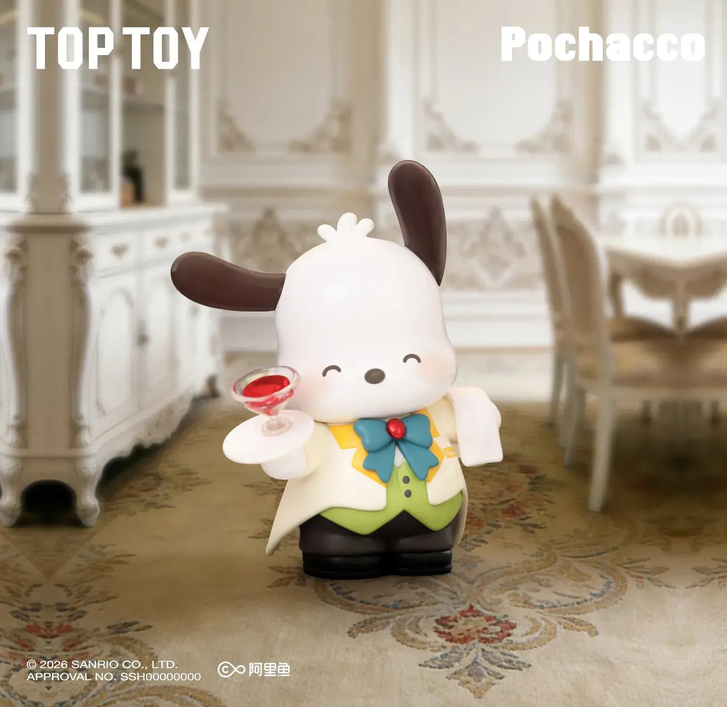 TOPTOY Pochacco Diamond Detective Series Figures Blind Box