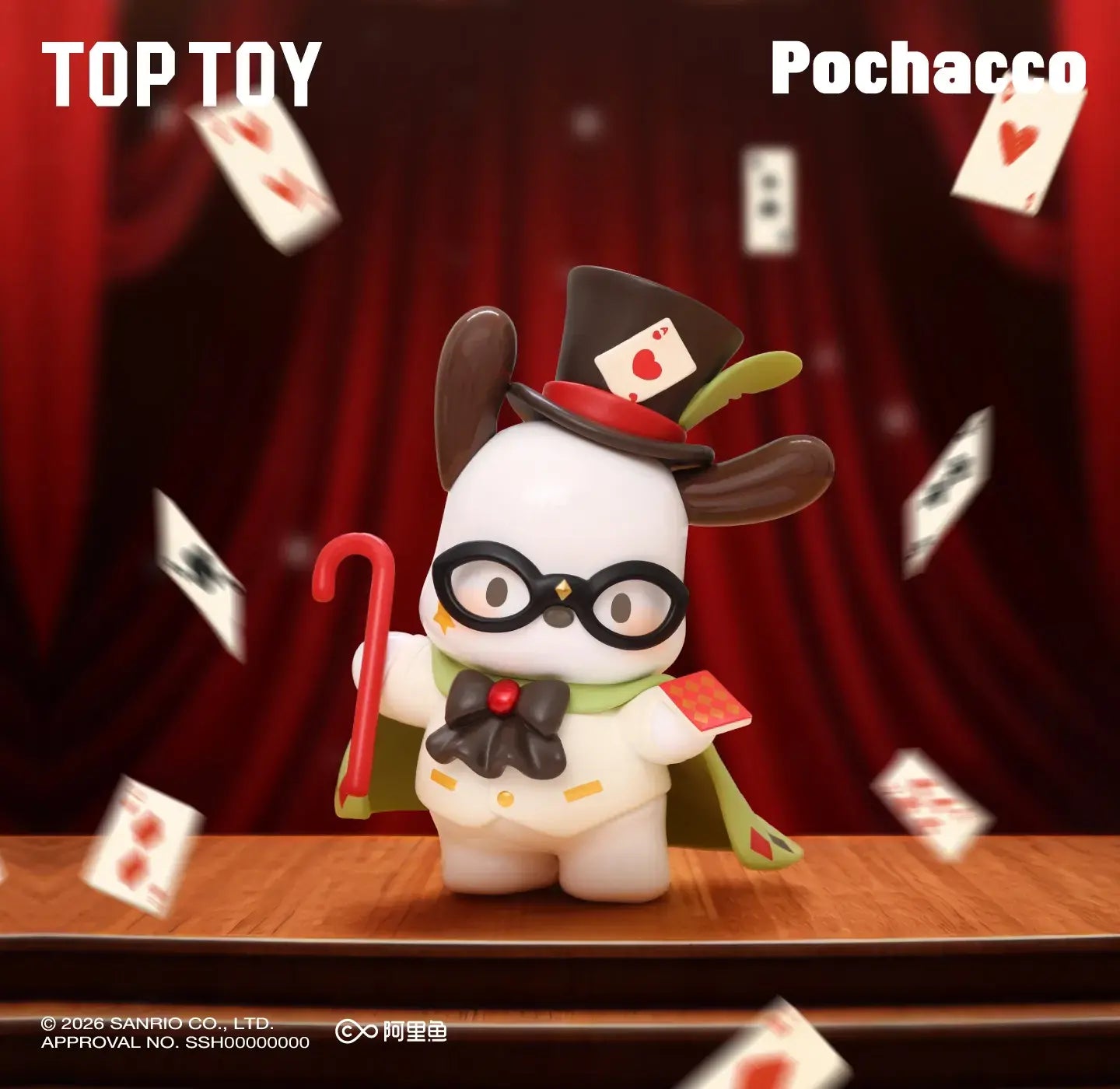 TOPTOY Pochacco Diamond Detective Series Figures Blind Box