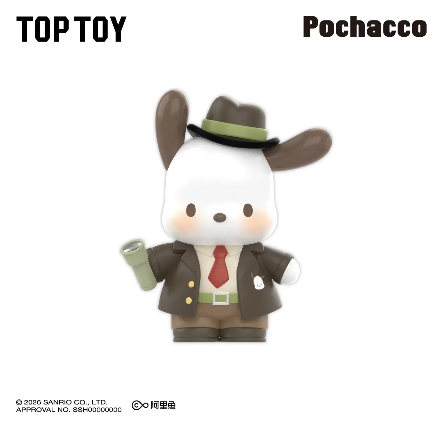 TOPTOY Pochacco Diamond Detective Series Figures Blind Box