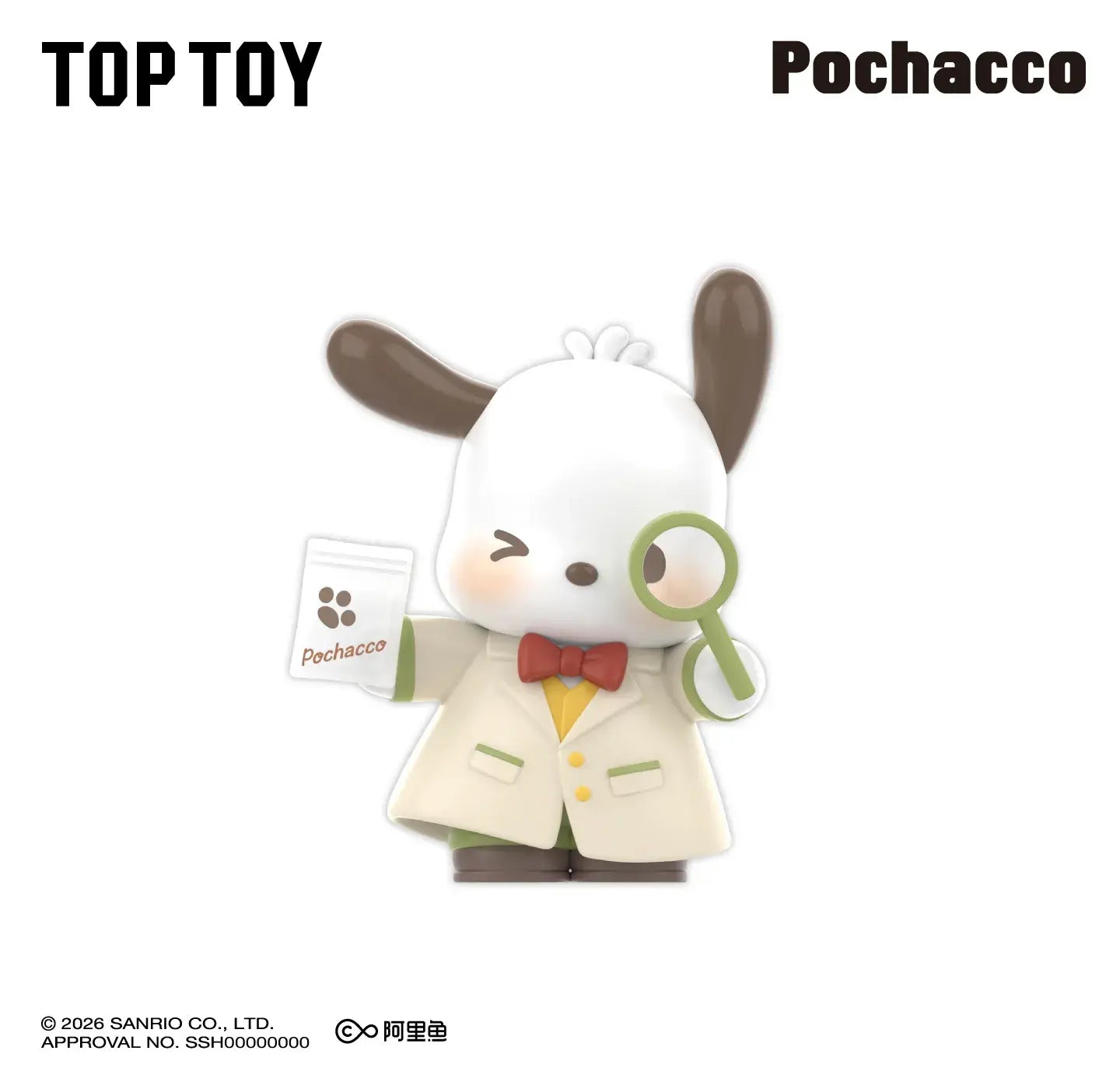 TOPTOY Pochacco Diamond Detective Series Figures Blind Box