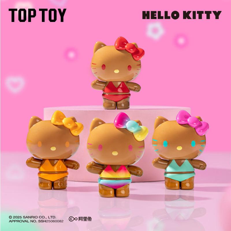 moe」TOPTOY ハローキティ 夏限定 レインボーキャンディシリーズ