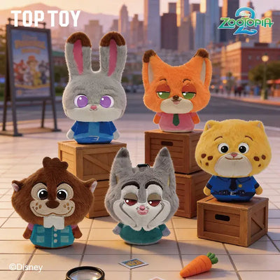 ZOOTOPIA 2 바운스 플러시 키체인 블라인드 박스