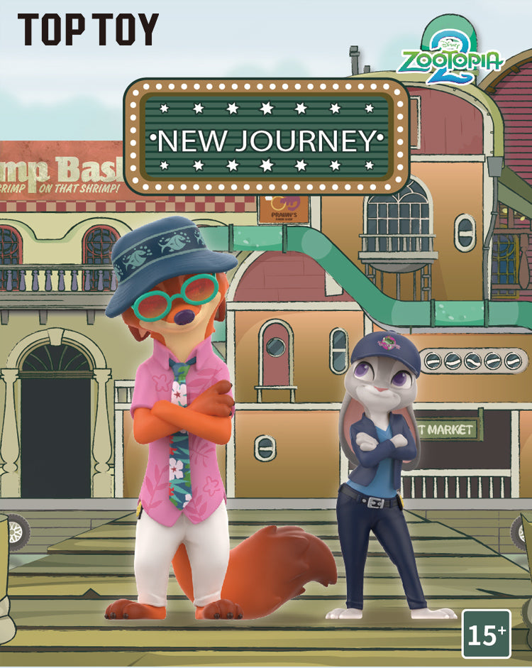 TOPTOY MINISO DISNEY Zootopia 2 Series Plush Dolls Blind Box
