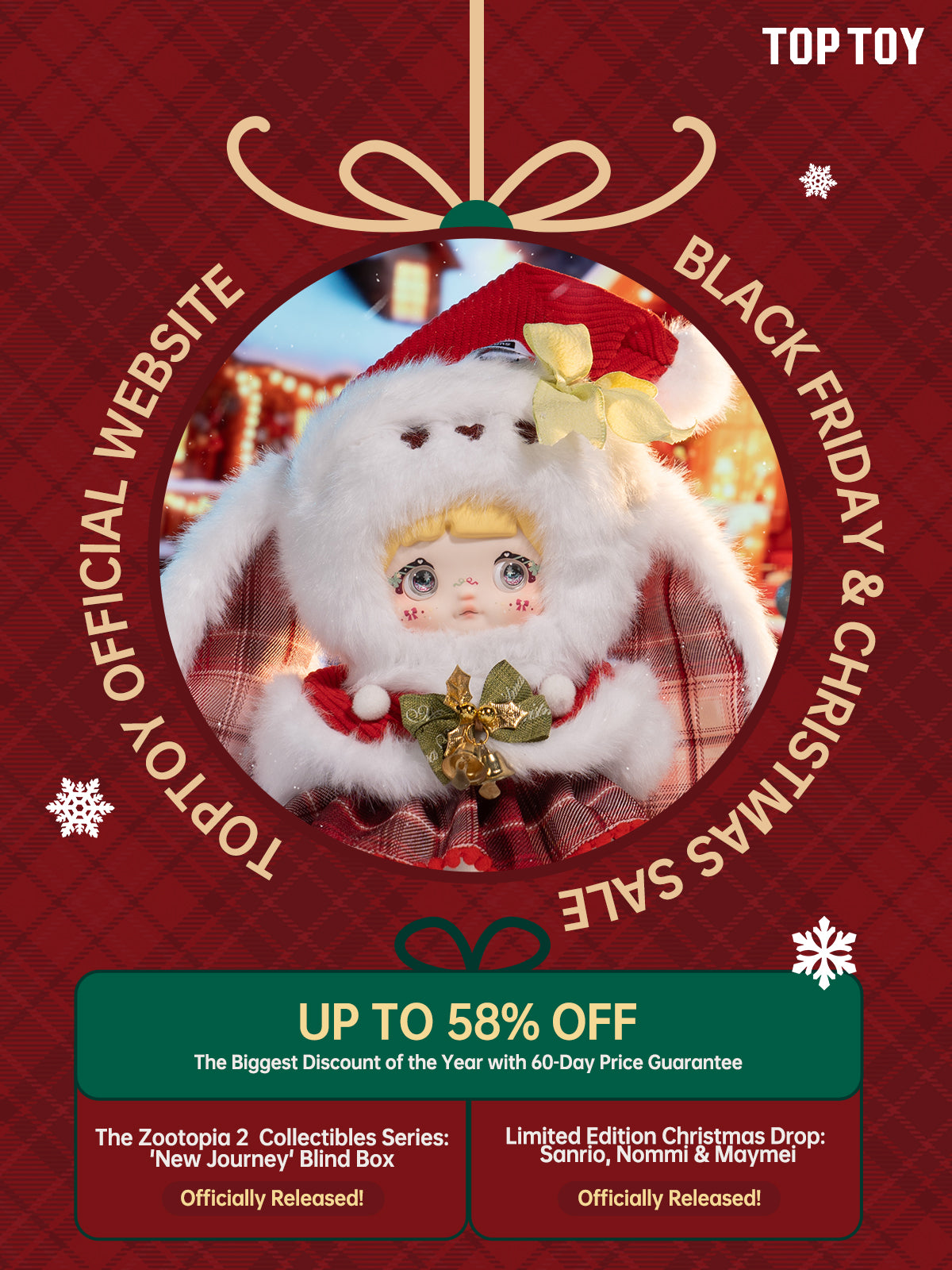 TOPTOY_SANRIO_DISNEY_CHRISTMAS_GIFTS_PLUSH_DOLLS_KEYCHAIN_BLIND_BOX_2