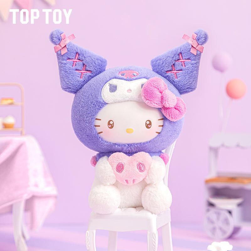 TOPTOY_Sanrio_Characters_Kuromi_Party_Keychain_Series_Plush_Blind_Box_Hello Kitty