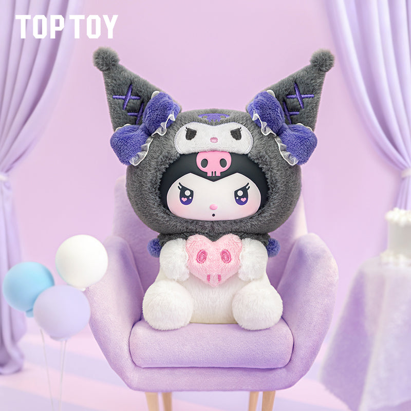 TOPTOY Sanrio Characters Kuromi Party Keychain Series Plush Blind Box KUROMI