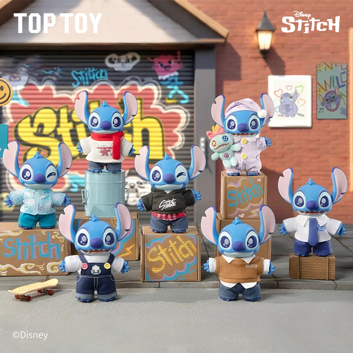 TOPTOY Stitch  Dress Up Show Series Plush Gift Blind Box