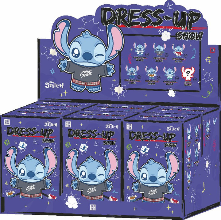 TOPTOY Stitch  Dress Up Show Series Plush Gift Blind Box