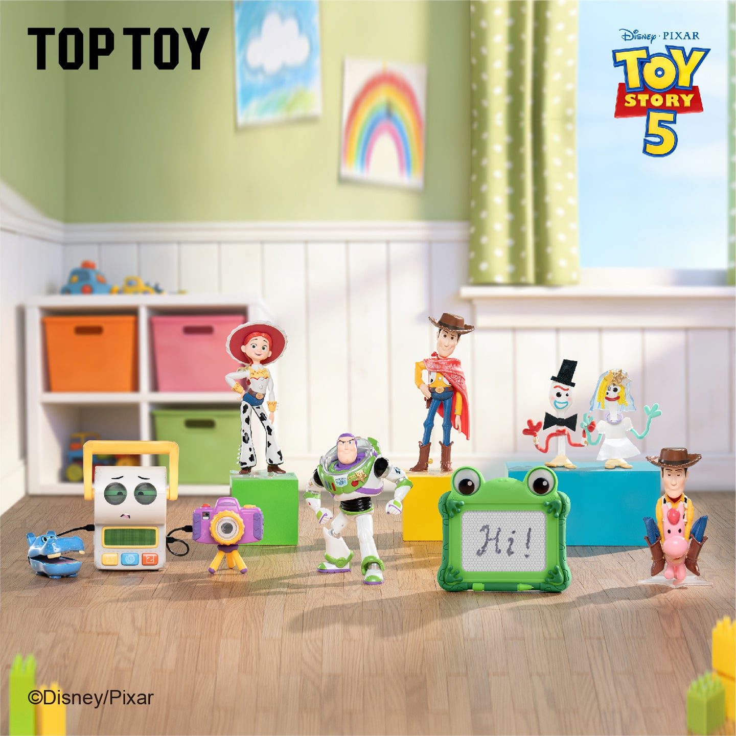 Disney Toy Story Claw Machine Series Figurine articulée Boîte aveugle
