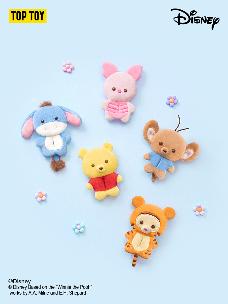 Disney Always Together Series  Button Plush Charm Blind Box