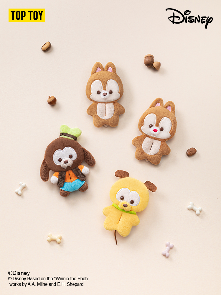 Disney Always Together Series  Button Plush Charm Blind Box