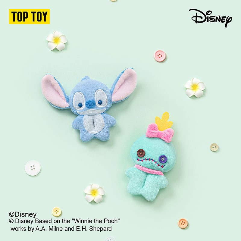 Disney Always Together Series  Button Plush Charm Blind Box