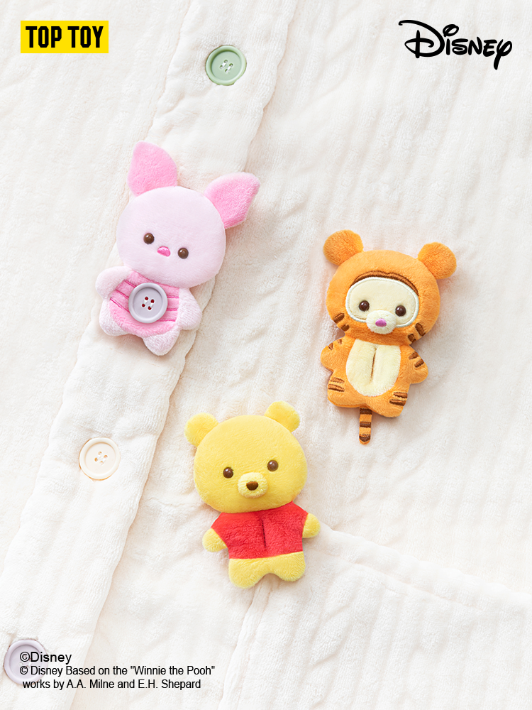 Disney Always Together Series  Button Plush Charm Blind Box