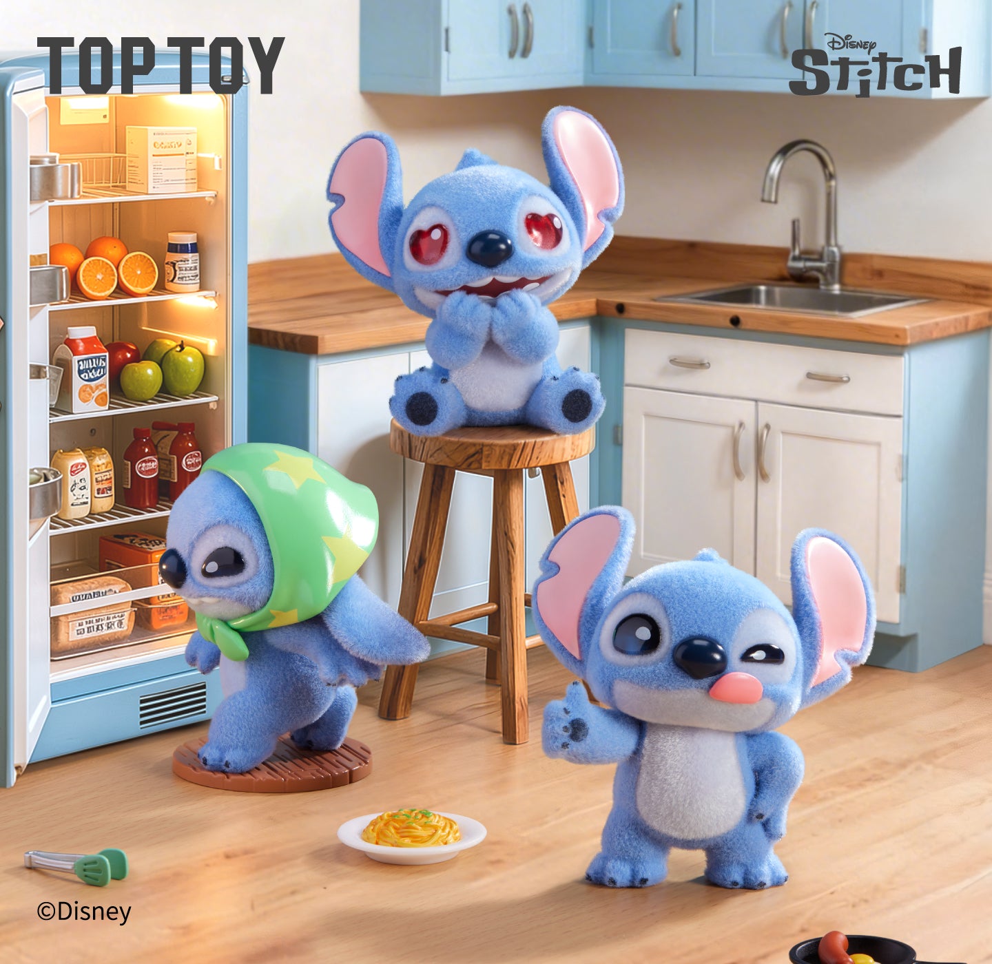 Disney Stitch Emoji Series Figures Blind Box