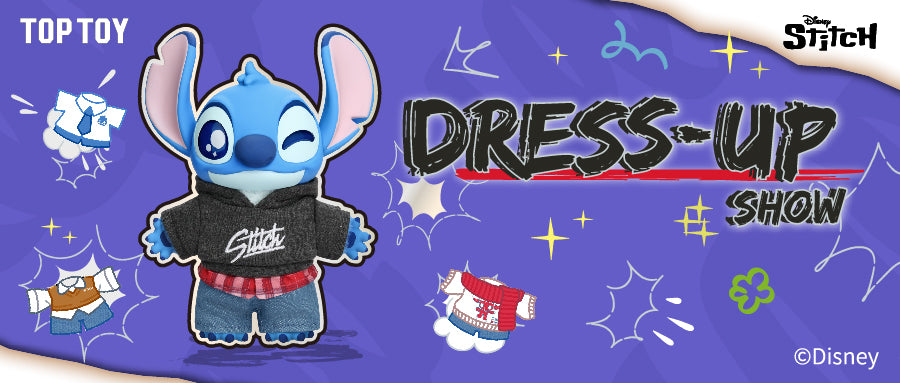 TOP_TOY_Disney_Stitch_Dress_Up_Show_Series_Plush_Gift_Blind_Box